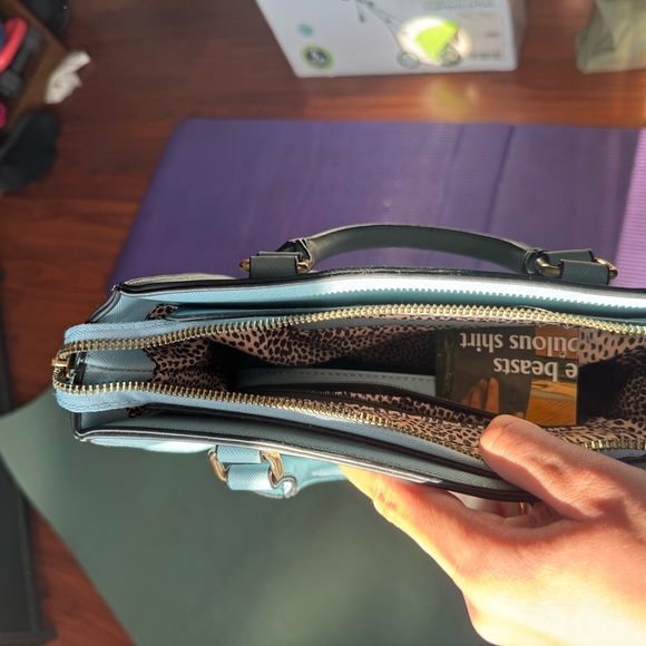 Light blue mini handbag - Picture 6 of 8